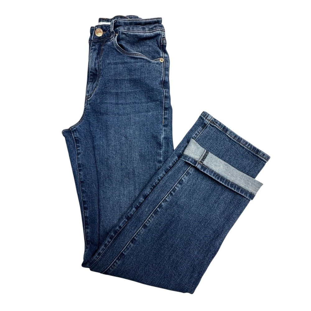 STS Blue Allison Ultra High Rise Jeans Womens 25 Blue Straight Stretch Denim